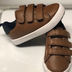 Toddler boys Casual Tan Sneakers